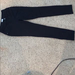 Black jeggings